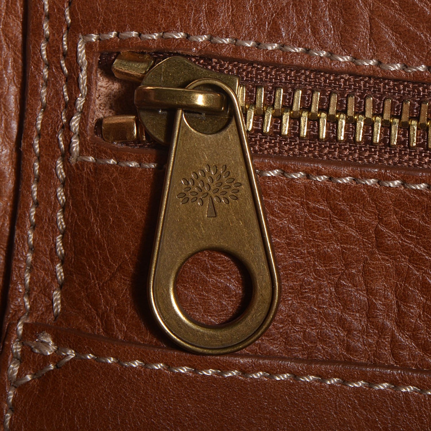 Mulberry Natural Leather Bayswater Oak 8 of 11