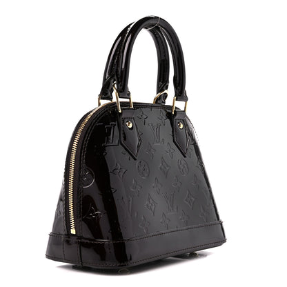 Louis Vuitton Vernis Alma BB Amarante 3 of 10