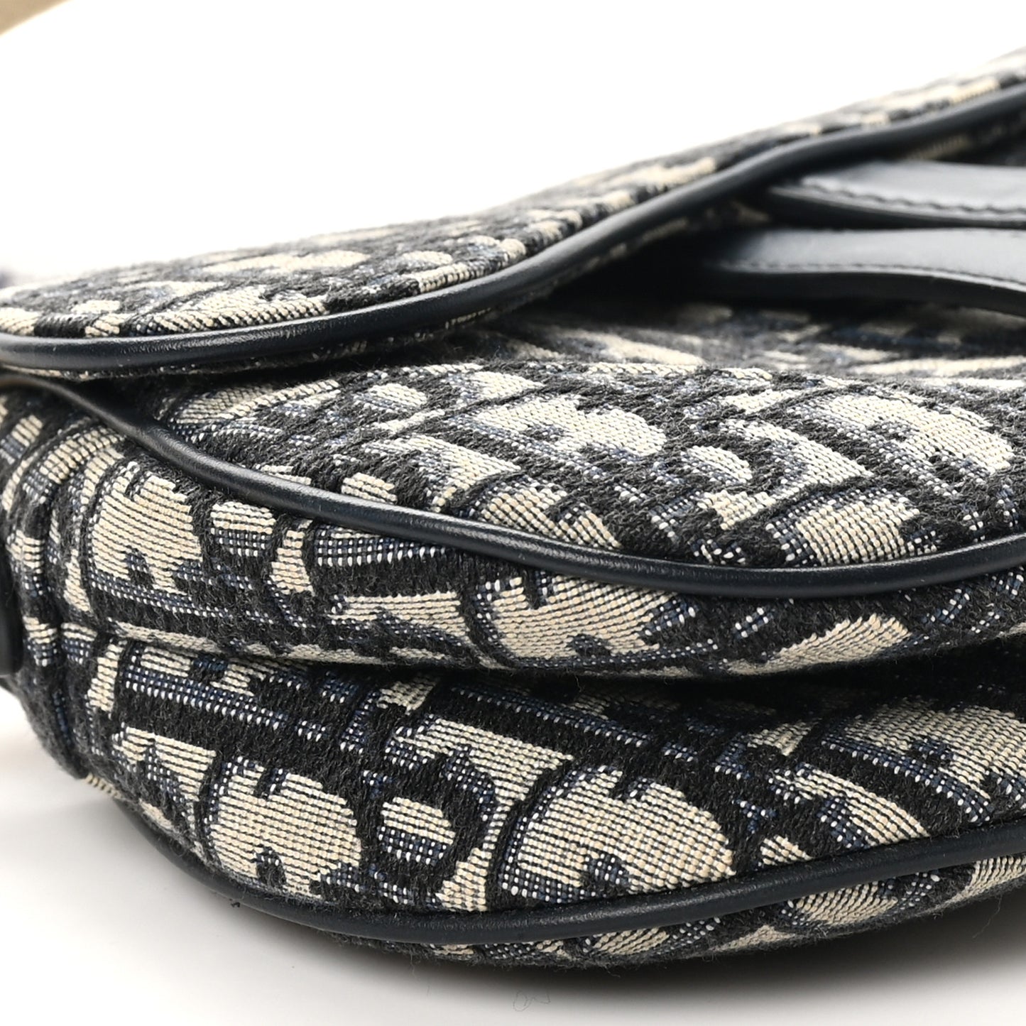 Oblique Mini Saddle Bag Blue