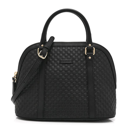Gucci Microguccissima Medium Dome Bag Black 1 of 11