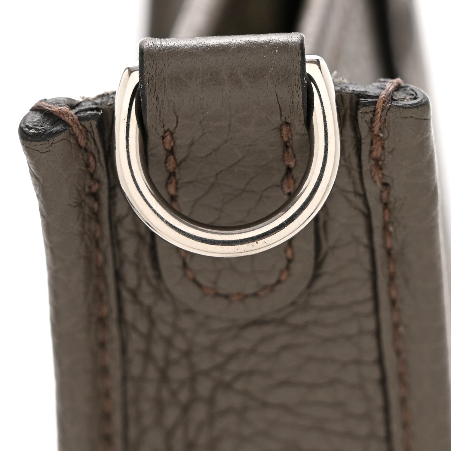 Hermes Taurillon Clemence Evelyne TPM Etain 11 of 11