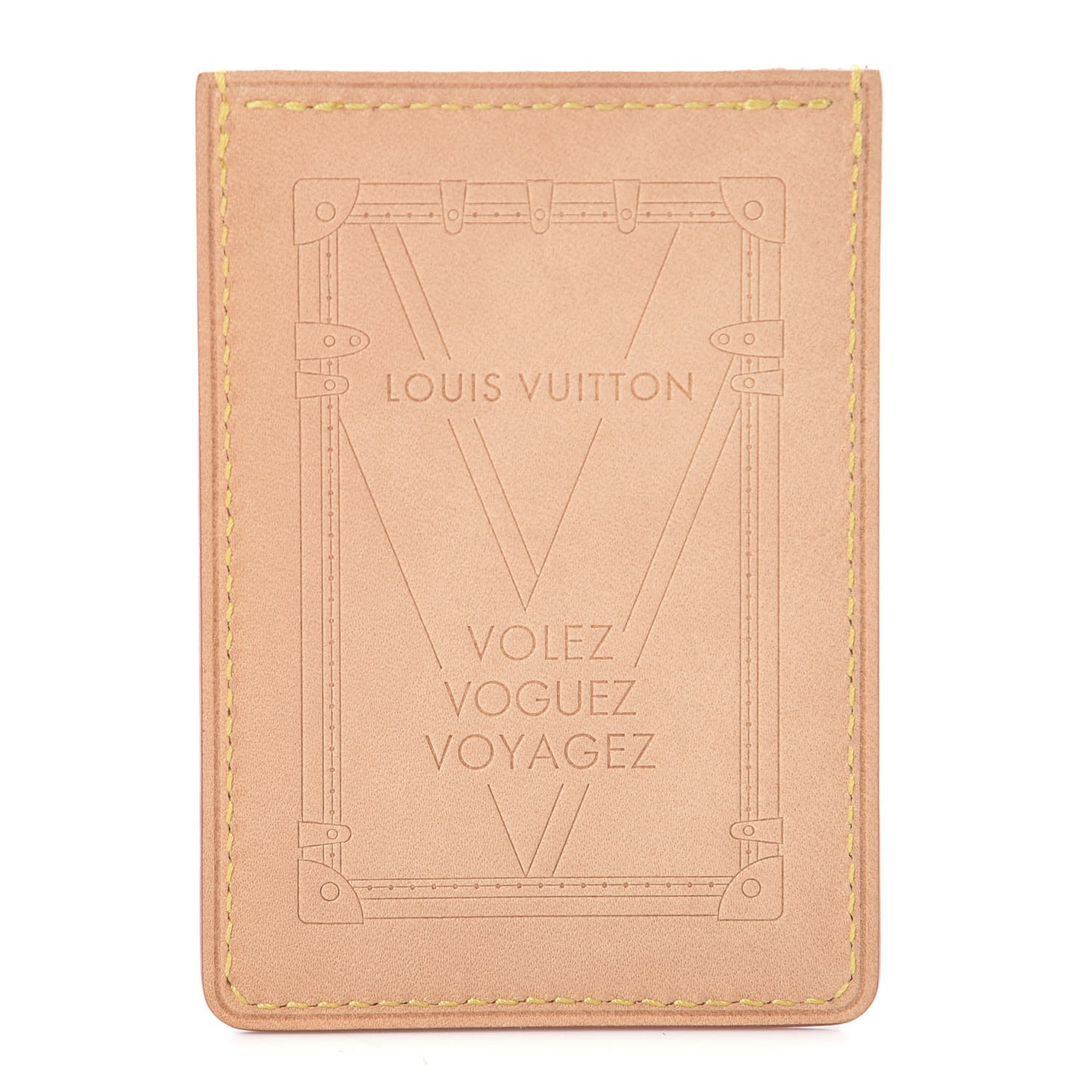 Vachetta Voyages Card Holder