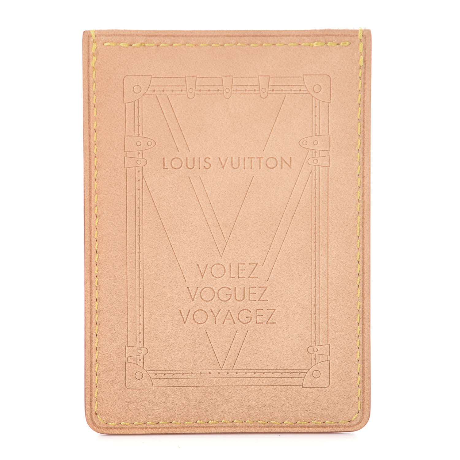 Louis Vuitton Vachetta Voyages Card Holder 1 of 3