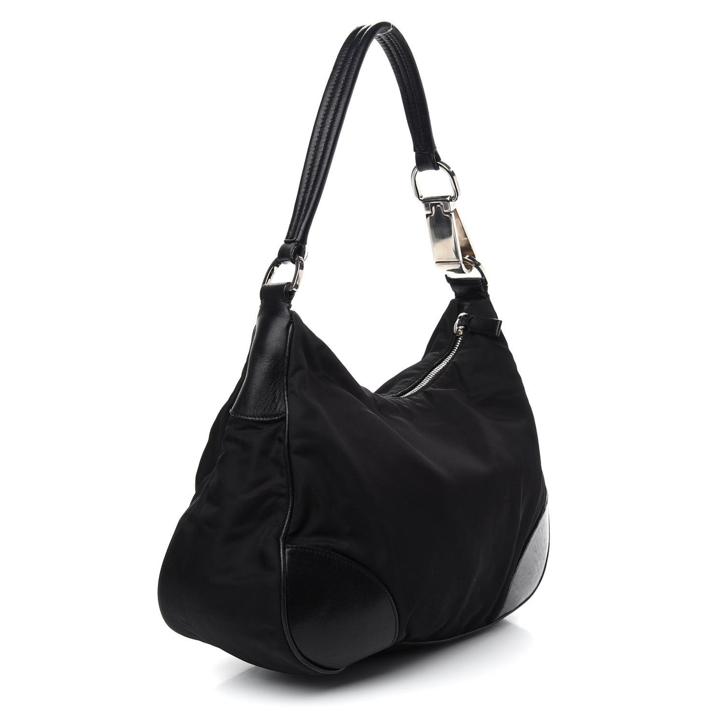 Tessuto Nylon Shoulder Bag Black
