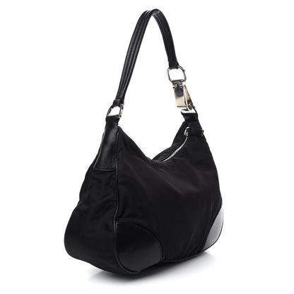 Prada Tessuto Nylon Shoulder Bag Black 3 of 14
