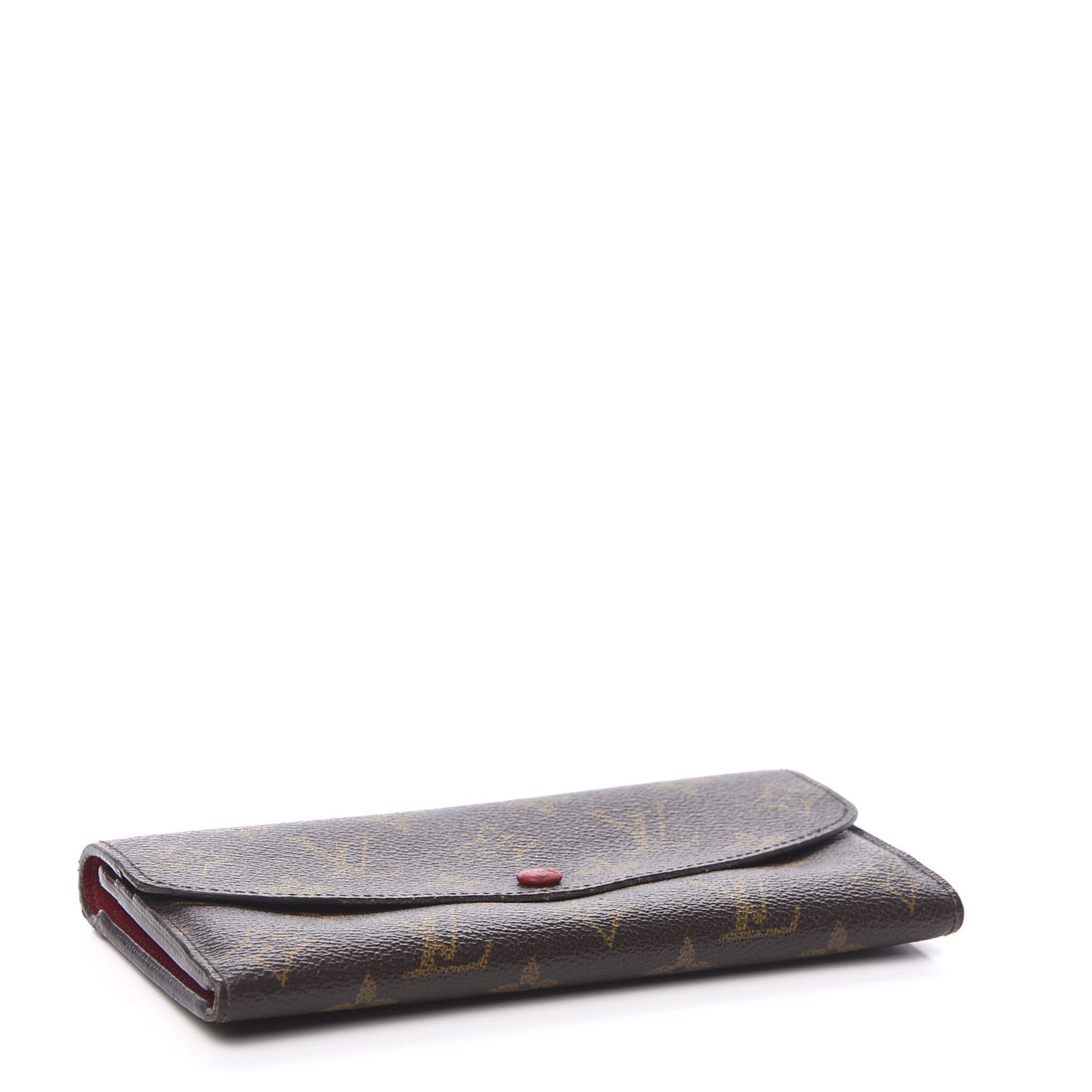 Monogram Emilie Wallet Red