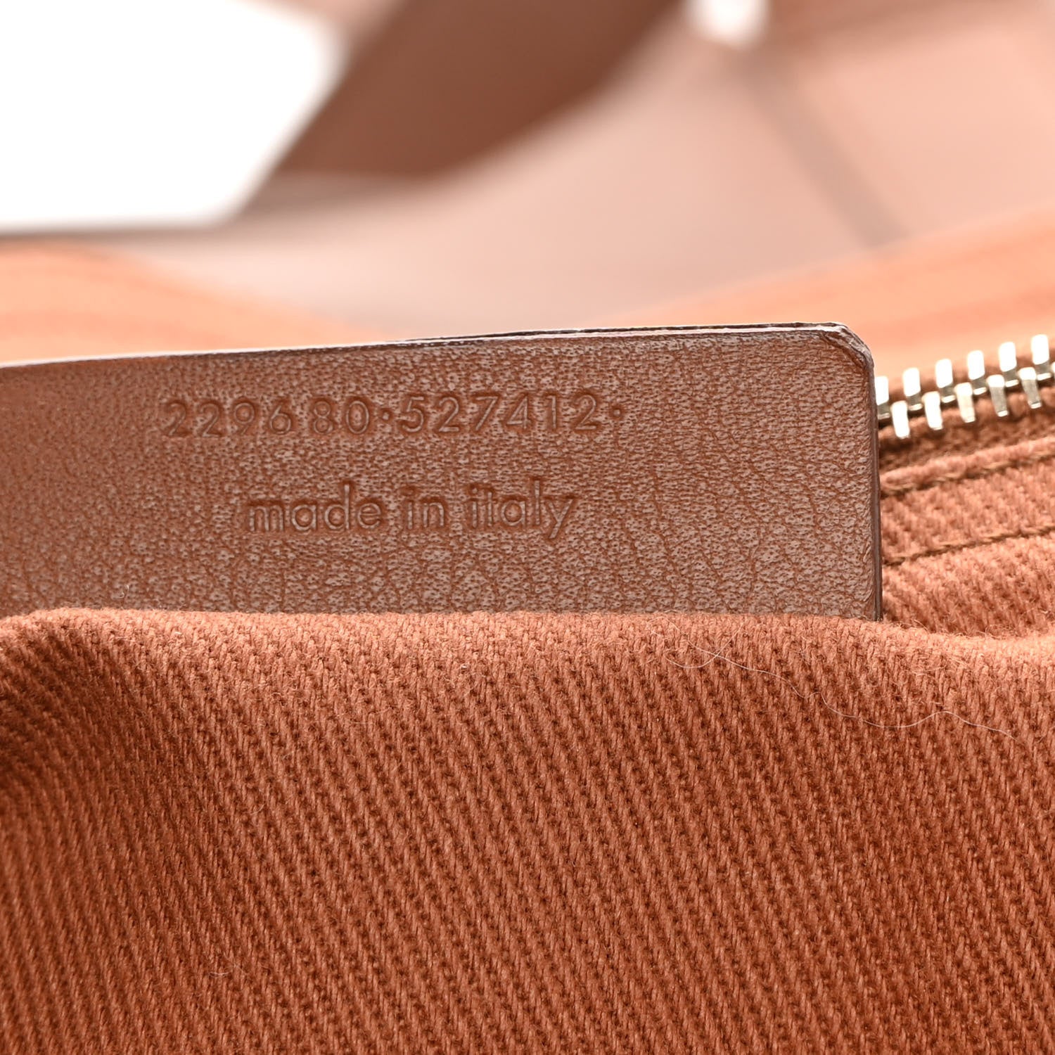 Saint Laurent Calfskin Canvas Medium Muse Two Brown 6 of 12