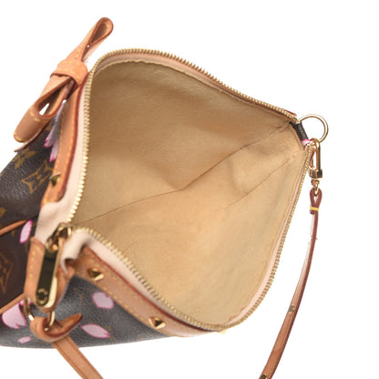 Louis Vuitton Monogram Cherry Blossom Pochette Accessories Brown 6 of 7