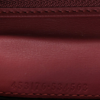 Gucci GG Supreme Monogram Blooms Card Case Wallet Beige Multicolor Dry Rose 7 of 7
