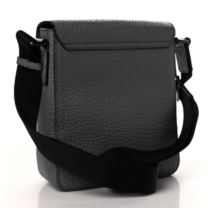 Burberry Grainy Calfskin Heritage Grain Mini Crossbody Bag Grey 3 of 9