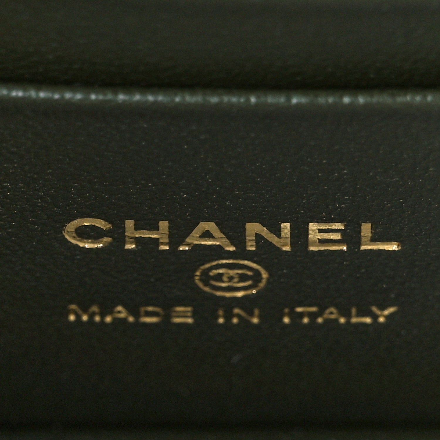 Chanel Lambskin Quilted Pick Me Up Vanity Case Khaki 7 of 10