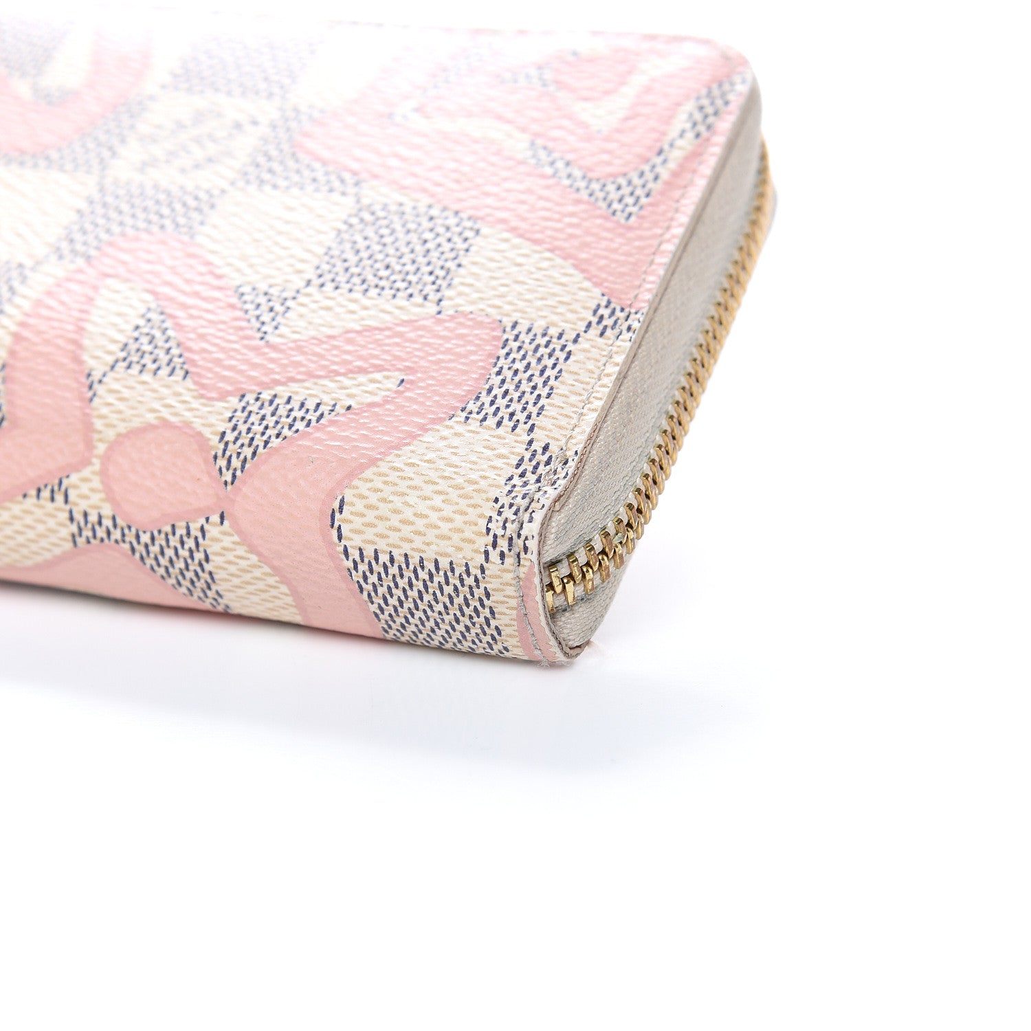 Louis Vuitton Damier Azur Tahitienne Clemence Wallet 9 of 15