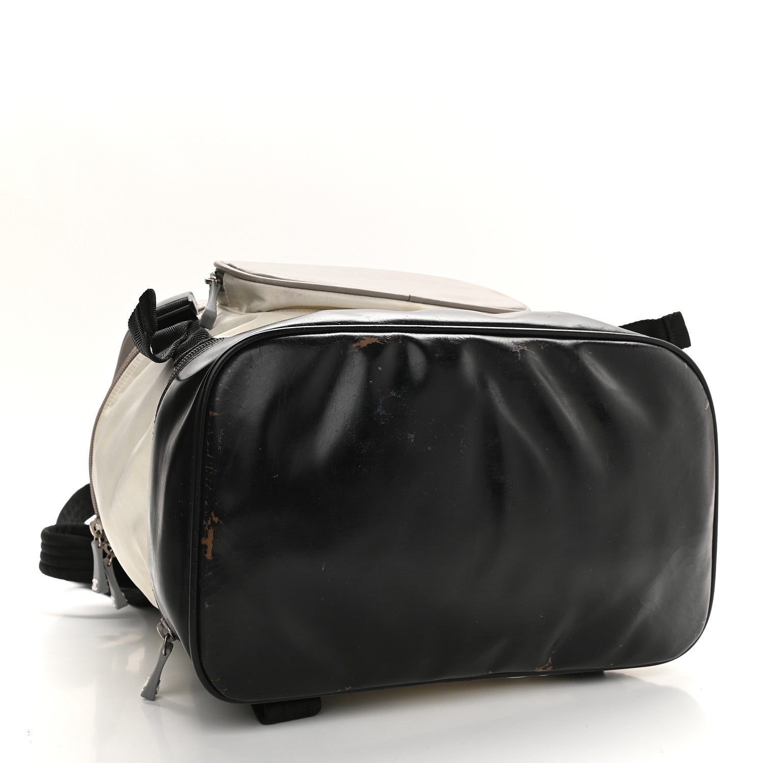 Chanel Nylon Sports Backpack Black White 4 of 18