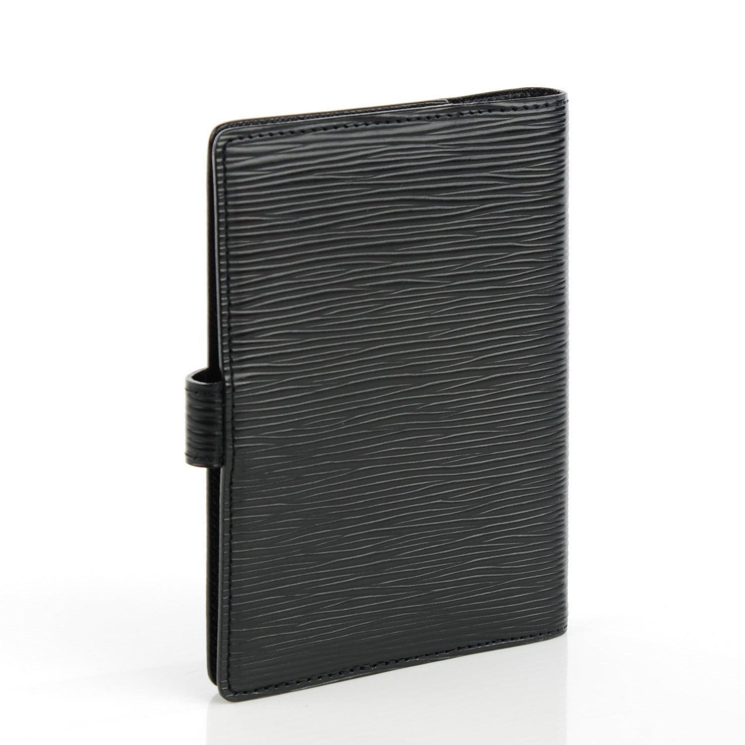 Louis Vuitton Epi Small Ring Agenda Cover Black 3 of 7