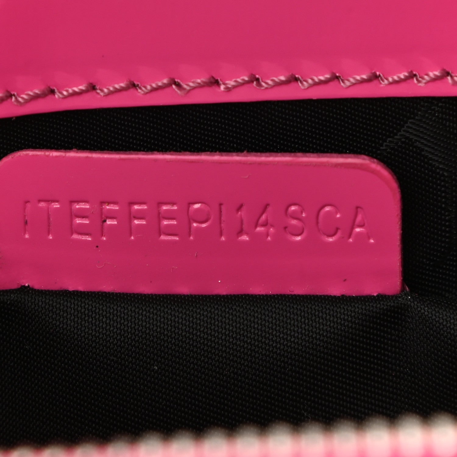 Burberry Patent Bridle Calfskin Parmoor Clutch Bag Pink 8 of 11
