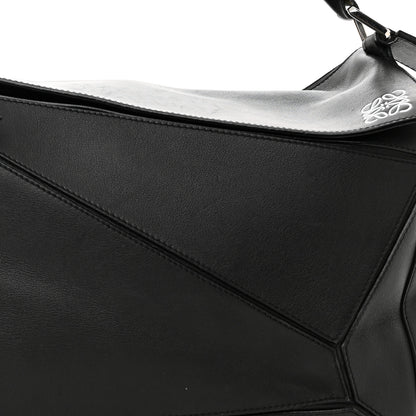 Loewe Calfskin Large Puzzle Bag Black 8 of 12