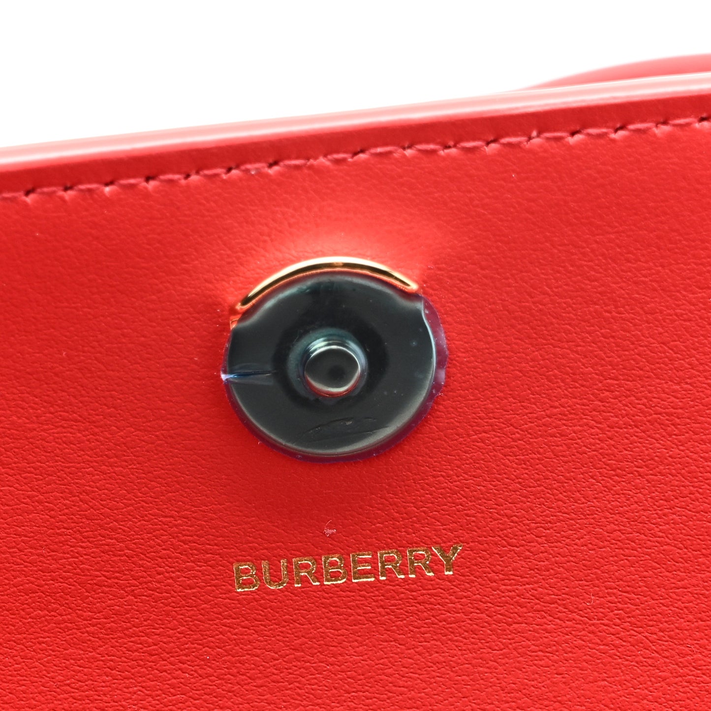 Calfskin Logo Hazelmere Wallet With Detachable Strap Red