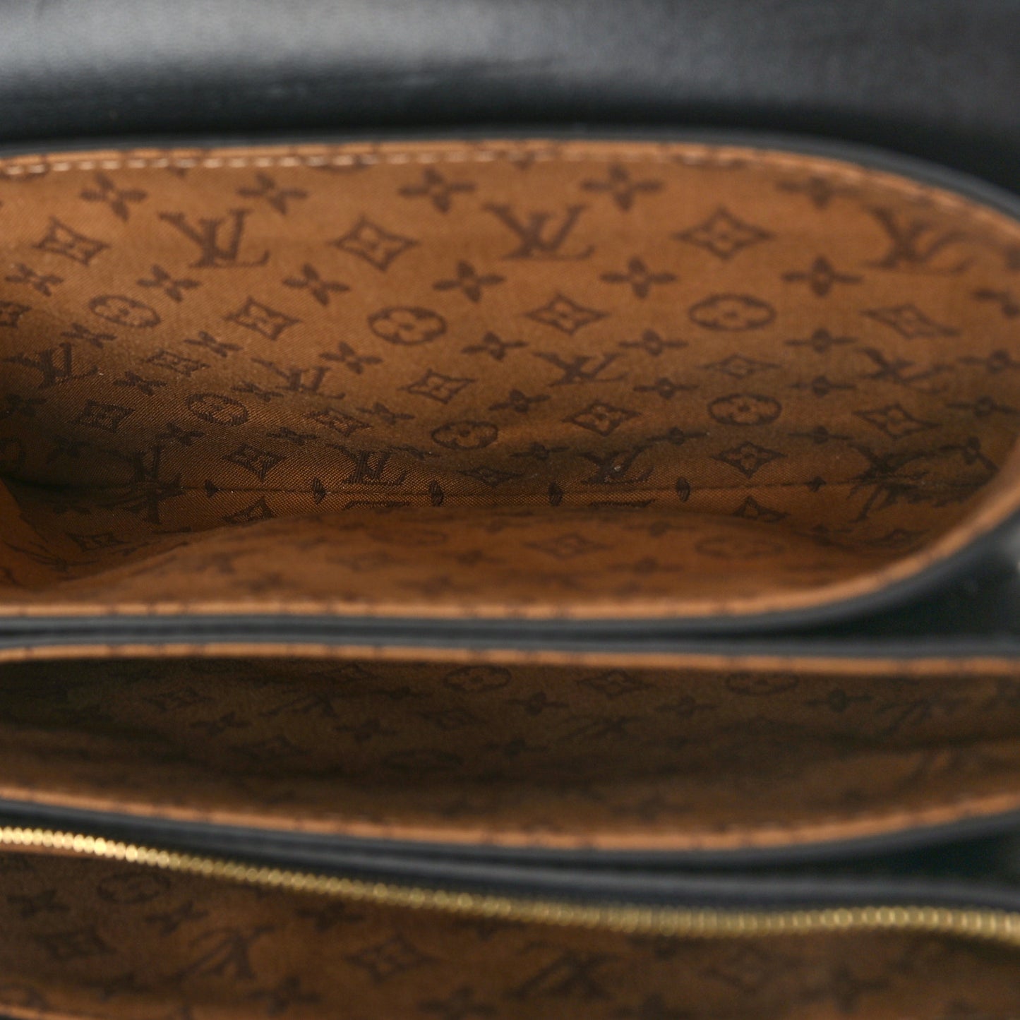 Calfskin Monogram Metal Rendez-Vous Black