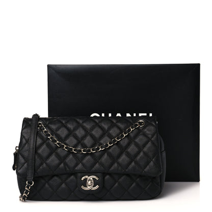 Chanel Caviar Quilted Jumbo Easy Flap Black 11 of 11