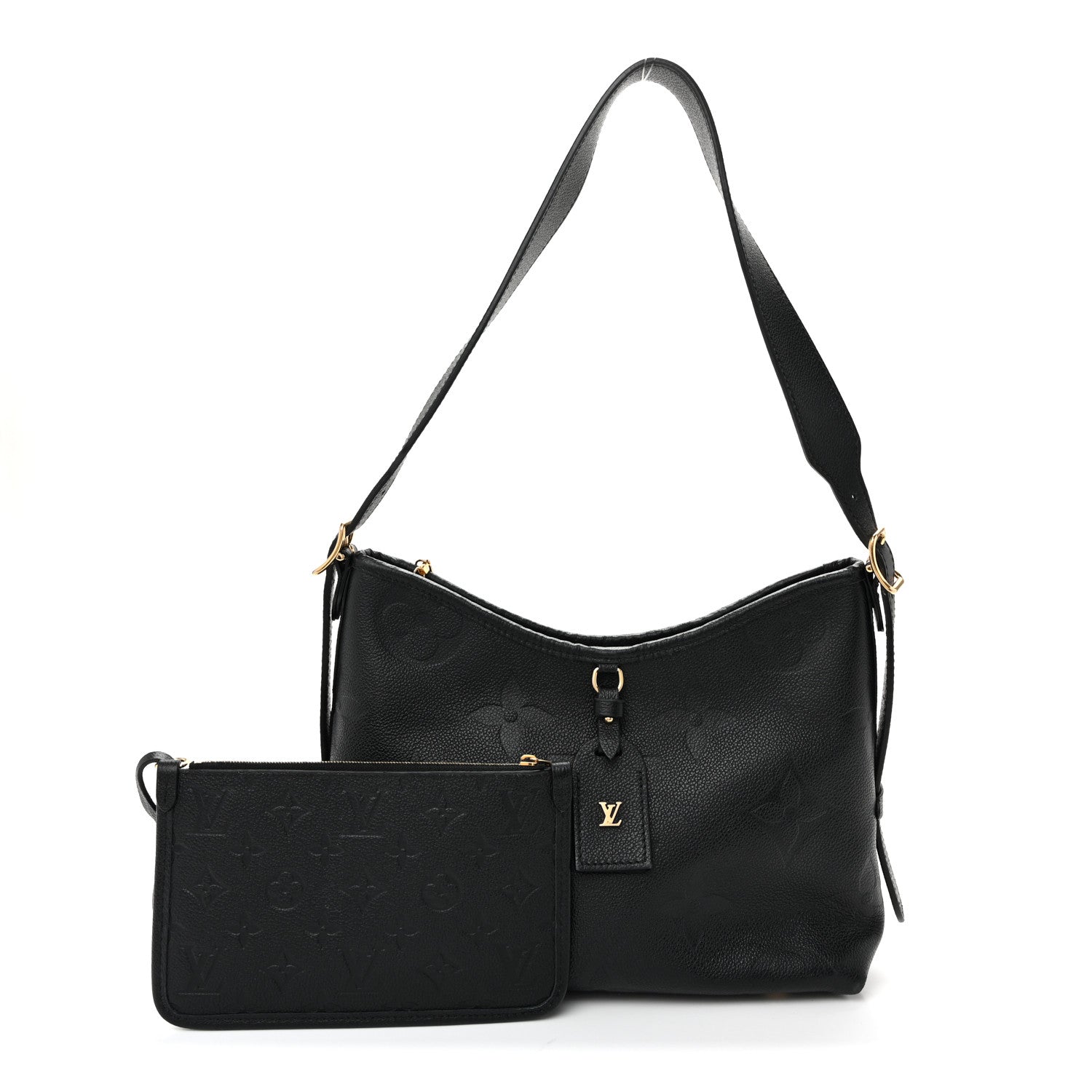 Louis Vuitton Empreinte Carryall PM Black 3 of 11