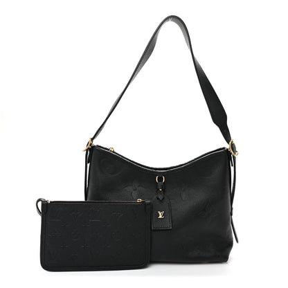 Louis Vuitton Empreinte Carryall PM Black 3 of 11