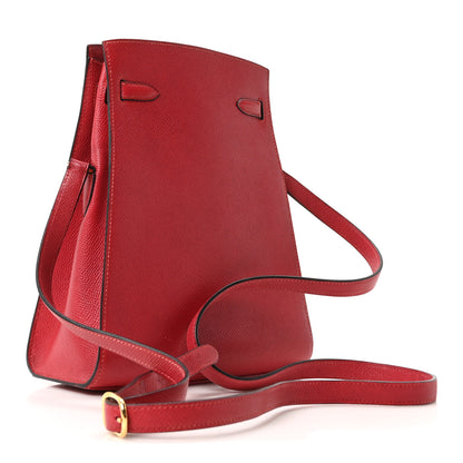 Hermes Courchevel Kelly Sport PM Rouge Vif 3 of 10