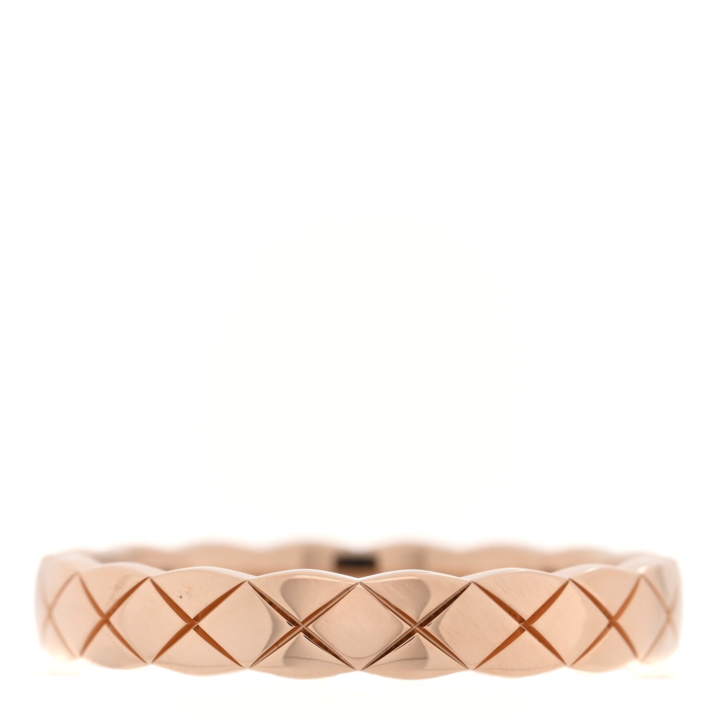 18K Beige Gold Mini Coco Crush Ring 52 6
