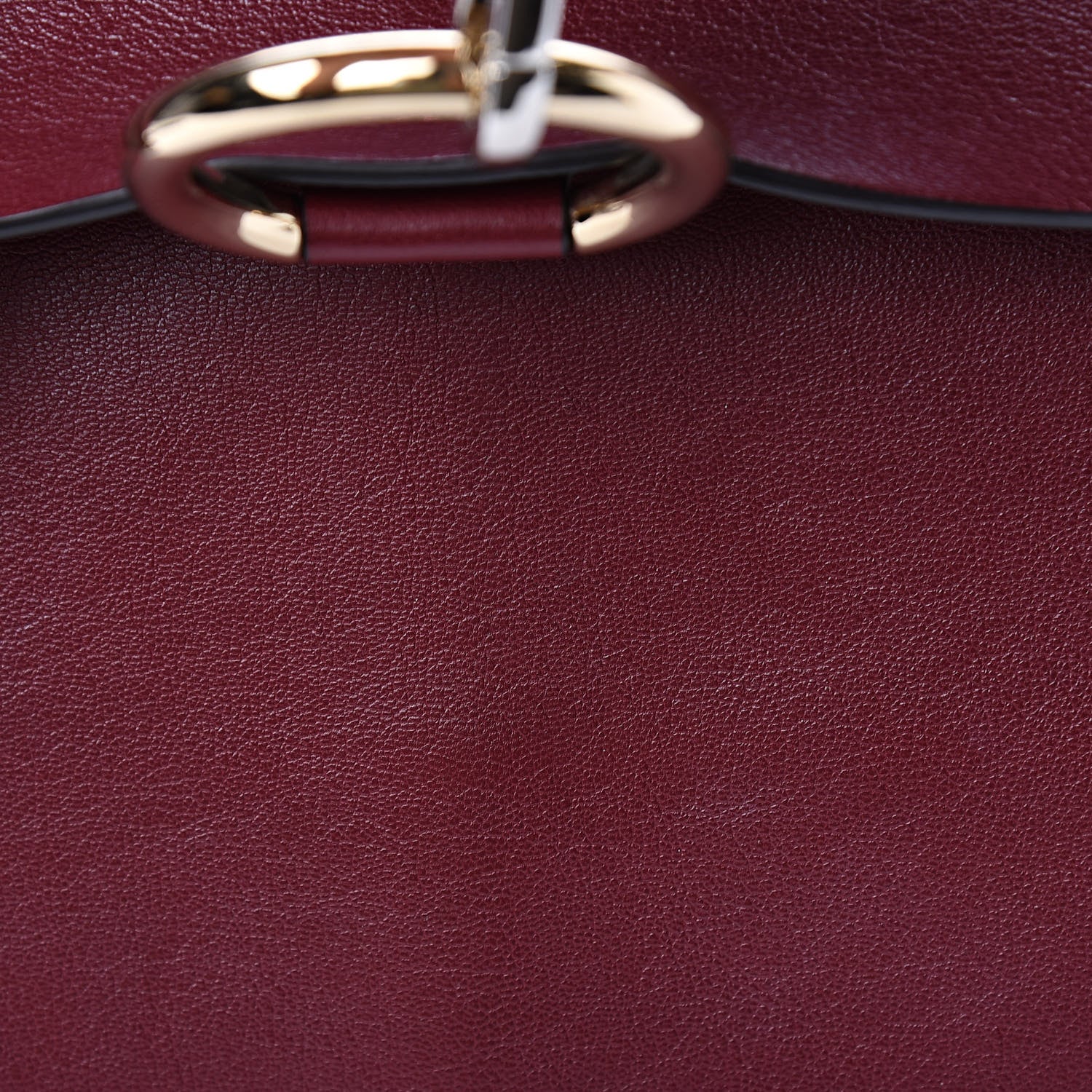 Chloe Calfskin Medium Faye Shoulder Bag Sienna Red 11 of 11