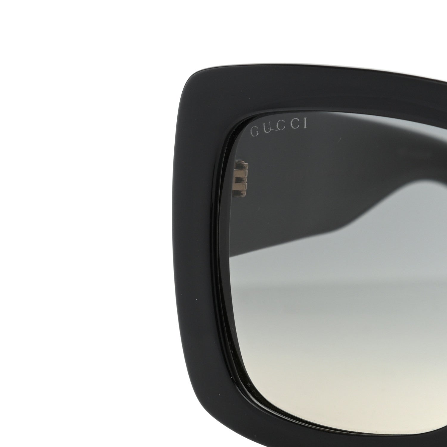 Gucci Acetate Square Frame Sunglasses GG0141S Black 7 of 7