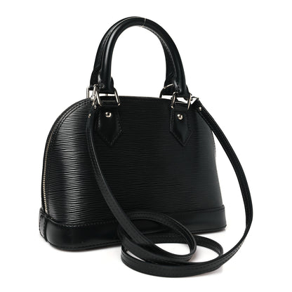 Louis Vuitton Epi Alma BB Black 3 of 11