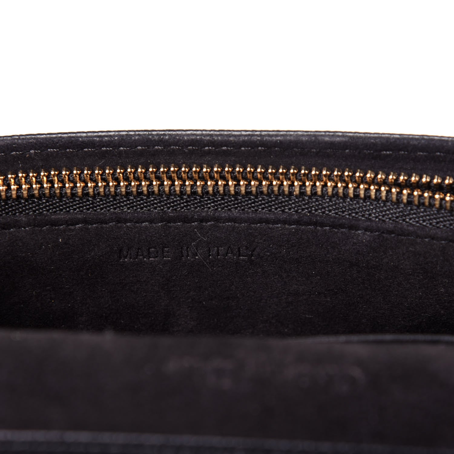 Christian Dior Grained Calfskin Diorama Wallet on Chain Pouch Black 7 of 11