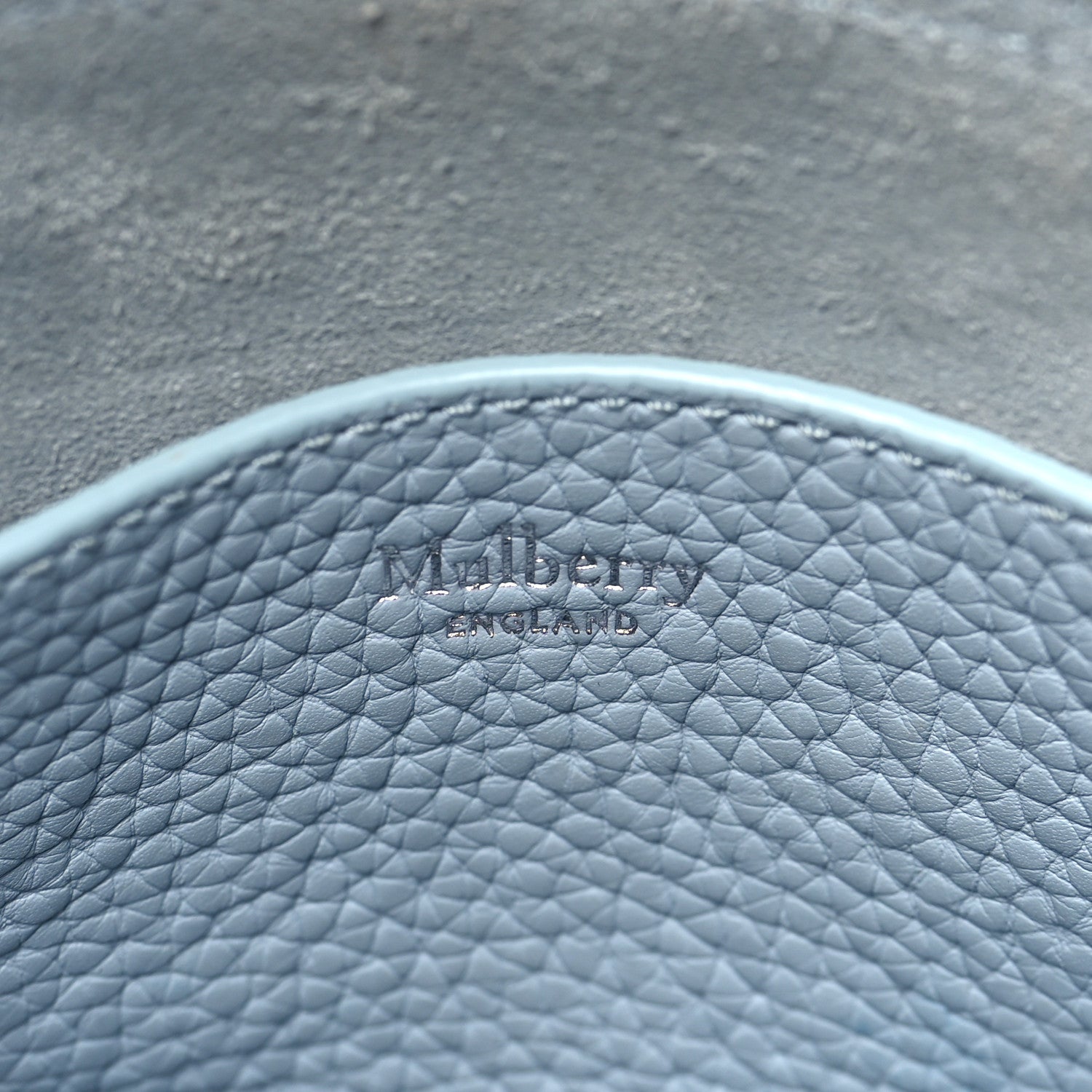 Mulberry Heavy Grain Mini Alexa Poplin Blue 6 of 10