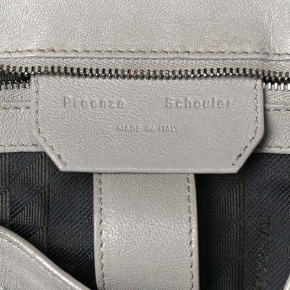 Proenza Schouler Lambskin Medium PS1 Satchel Pale Steel 5 of 15