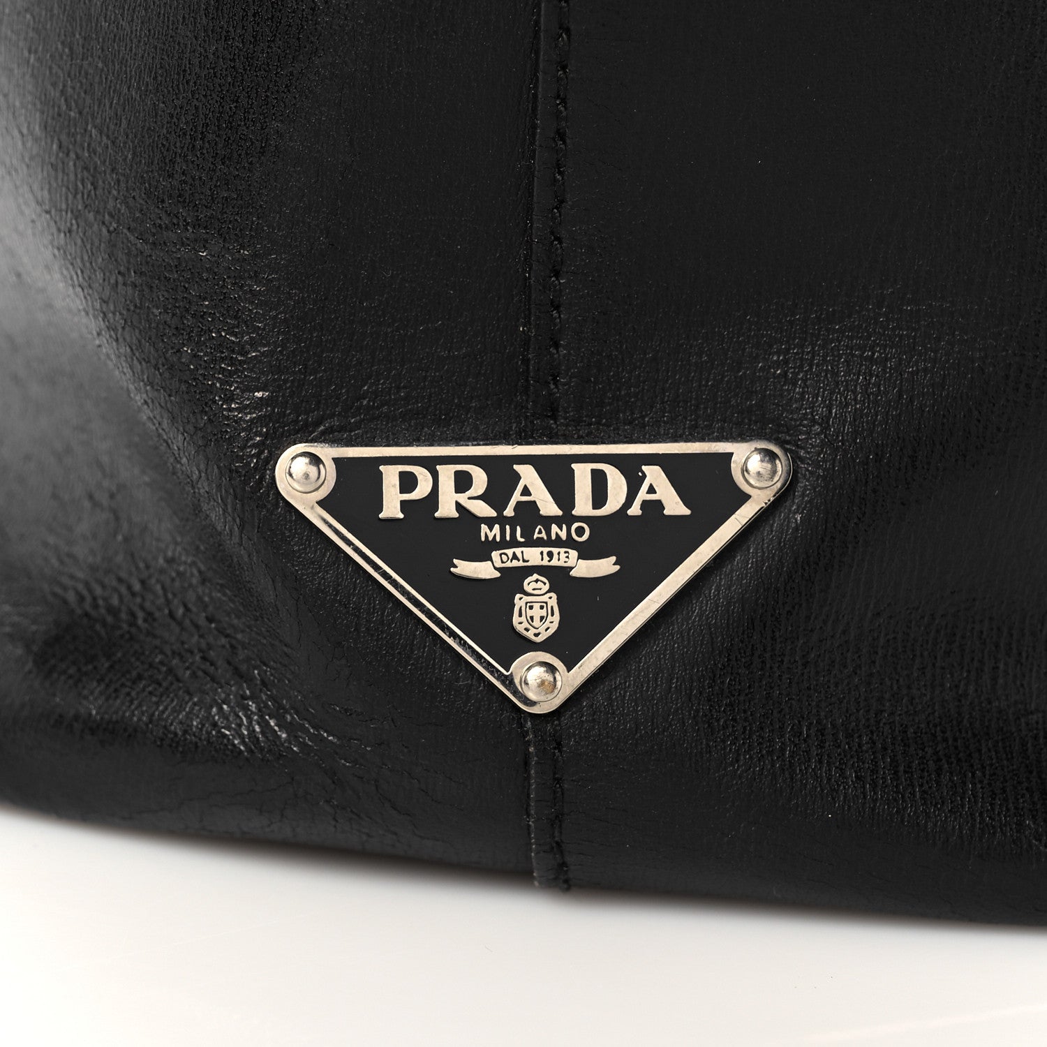 Prada Soft Calfskin Tote Black 8 of 19