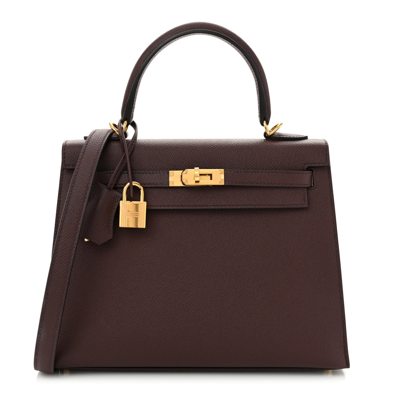 Hermes Epsom Kelly Sellier 25 Rouge Sellier 1 of 13