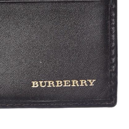 Burberry Haymarket Check Continental Wallet Brown 6 of 10