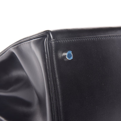 Hermes Box Kelly Retourne 40 Black 37 of 38