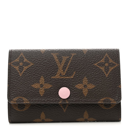 Louis Vuitton Monogram Multicles 6 Key Holder Rose Ballerine 1 of 8
