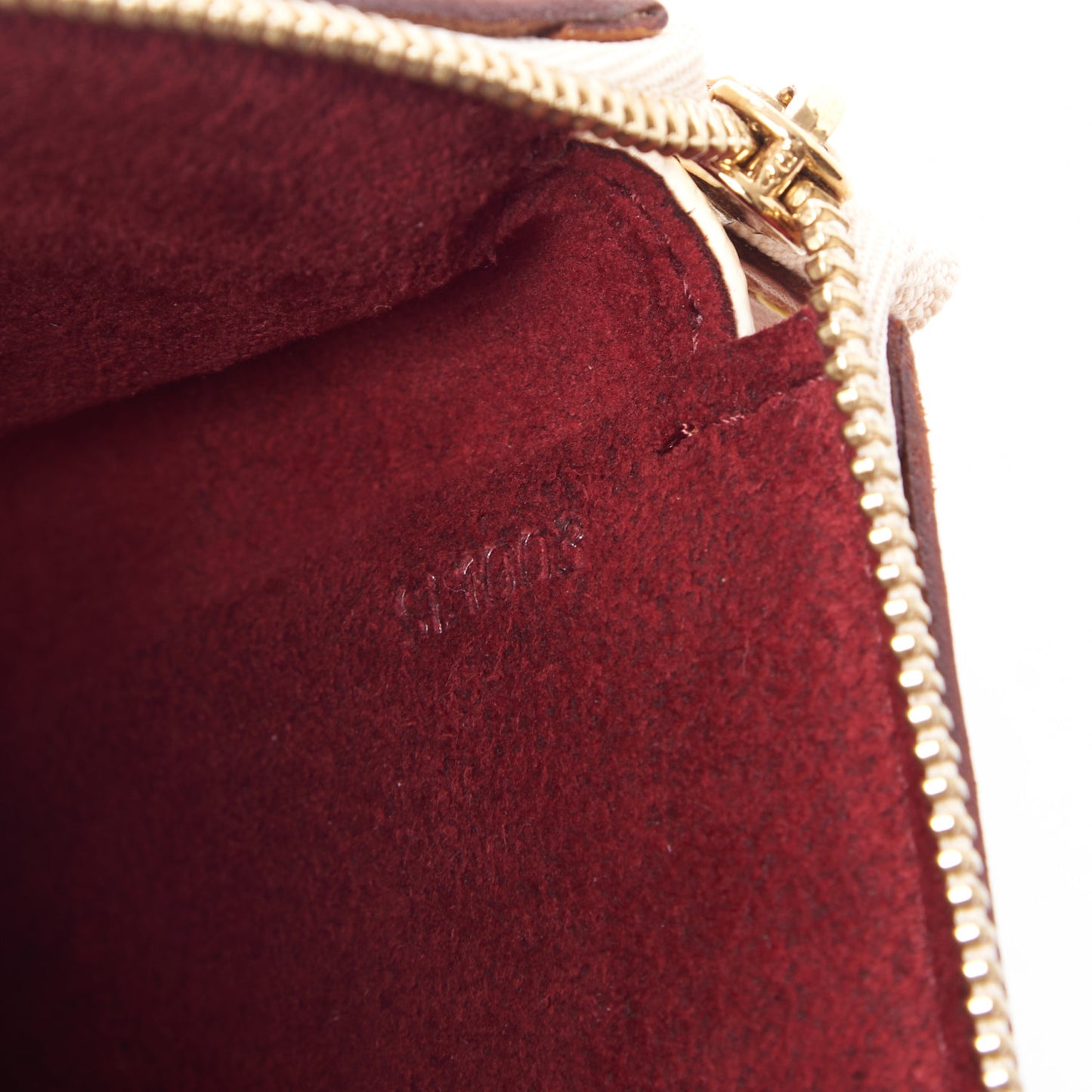 Monogram Multicolor Pochette Accessories White