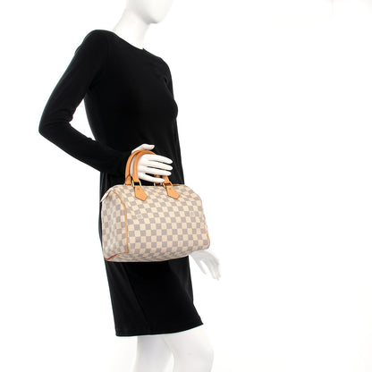 Louis Vuitton Damier Azur Speedy 25 2 of 14
