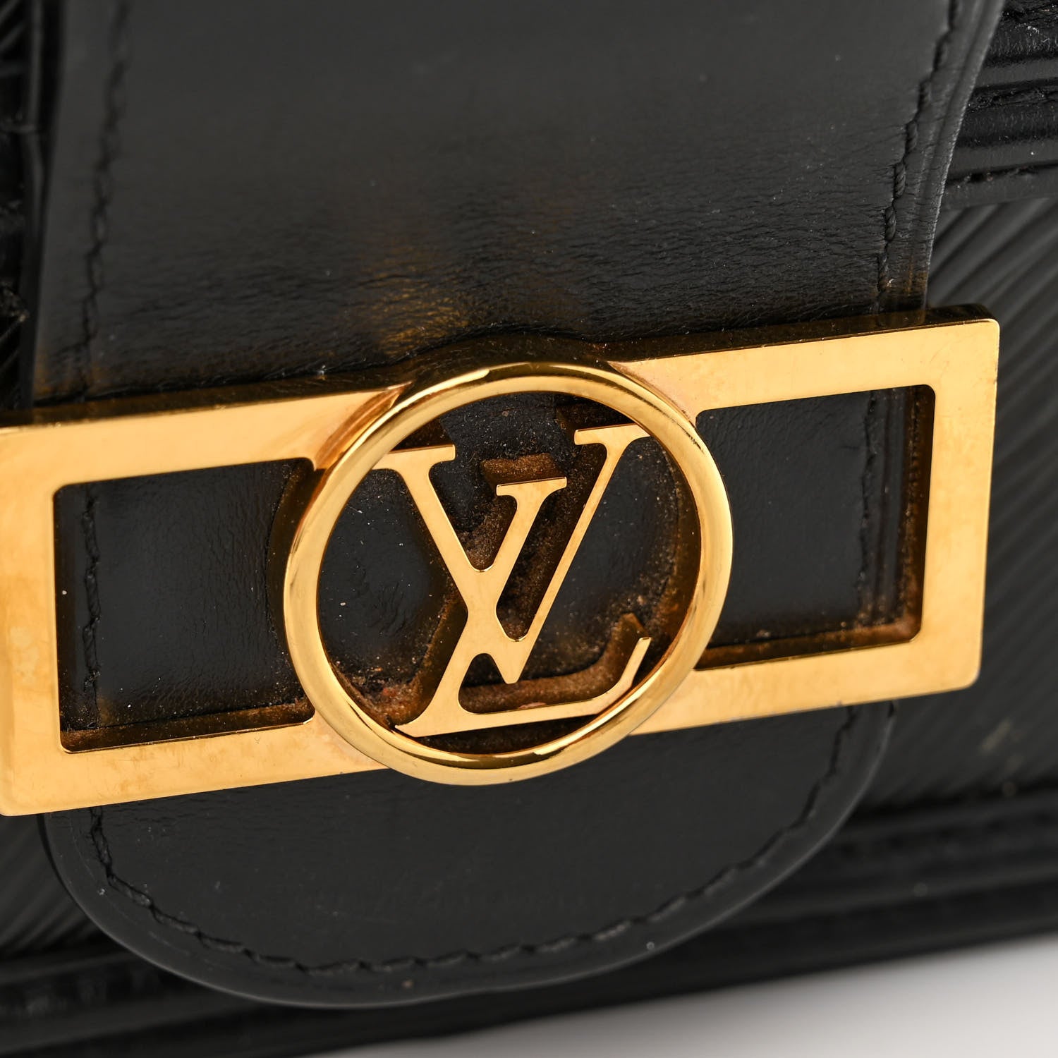 Louis Vuitton Epi Mini Dauphine Black 11 of 11