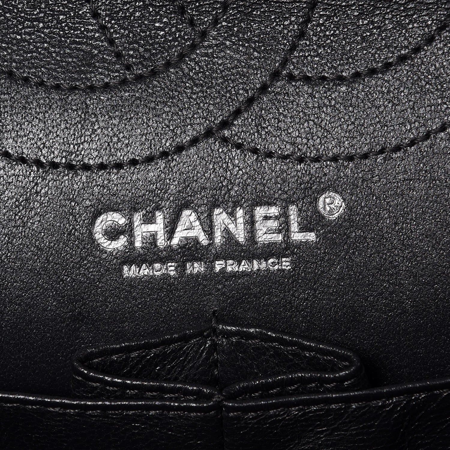 Chanel Metallic Aged Calfskin Quilted 2.55 Reissue 226 Flap Dark Silver 10 of 10