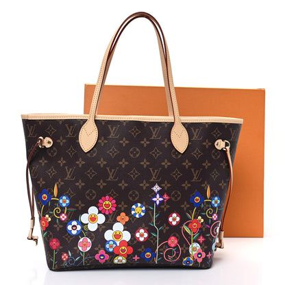 Louis Vuitton LV X TM Monogram Flowers Neverfull MM 11 of 11