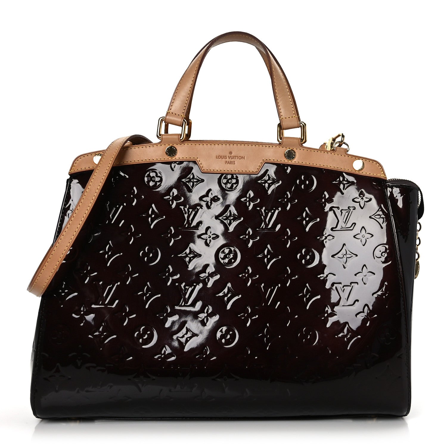 Louis Vuitton Vernis Brea GM Amarante 1 of 8