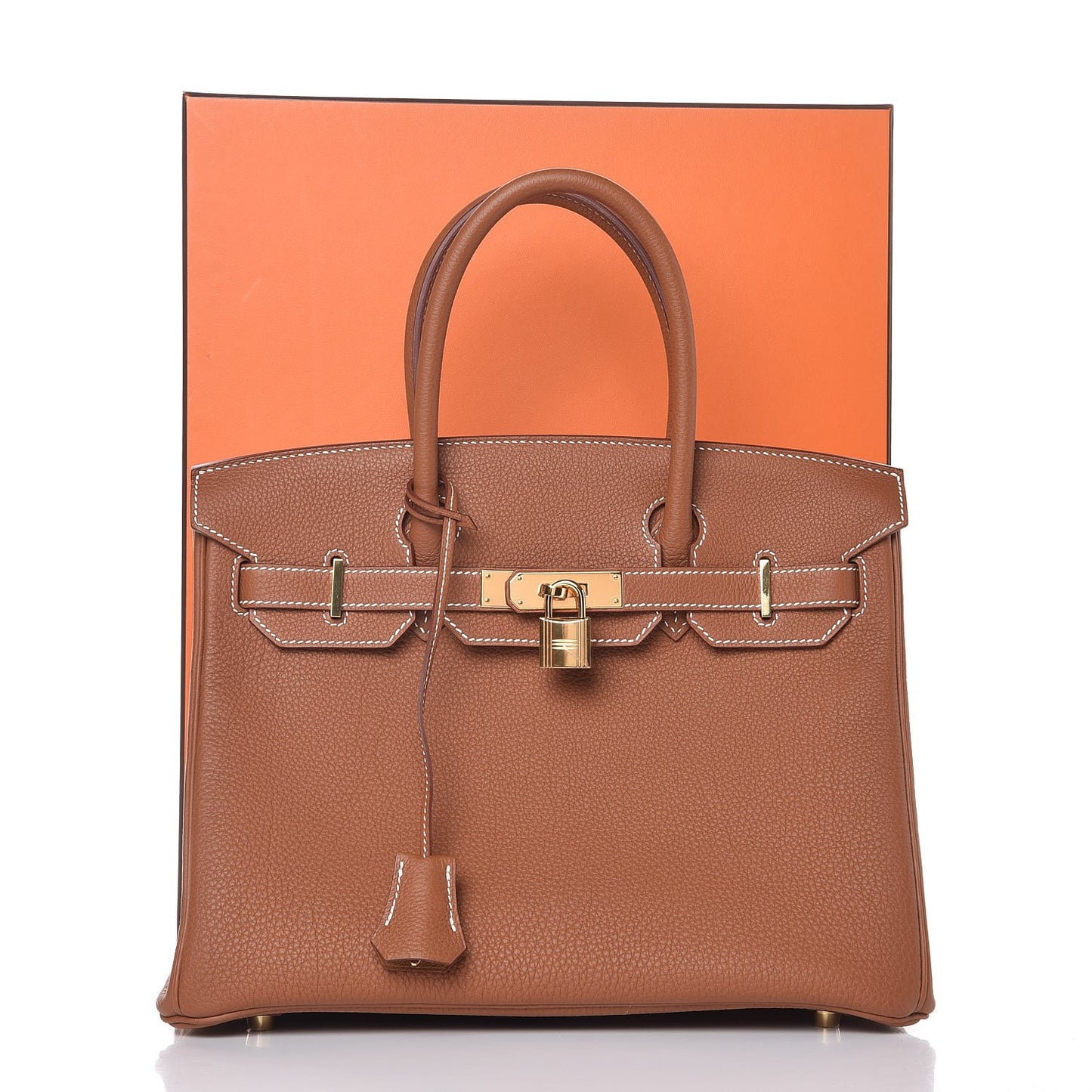 Togo Birkin 30 Gold