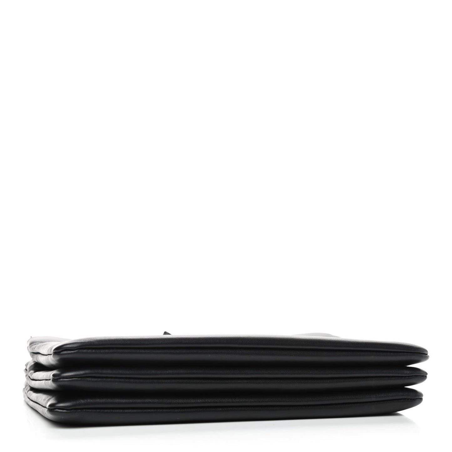 Lambskin Large Trio Crossbody Bag Black