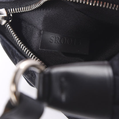 Louis Vuitton Satin Monogram Mini Boulogne Black 6 of 9