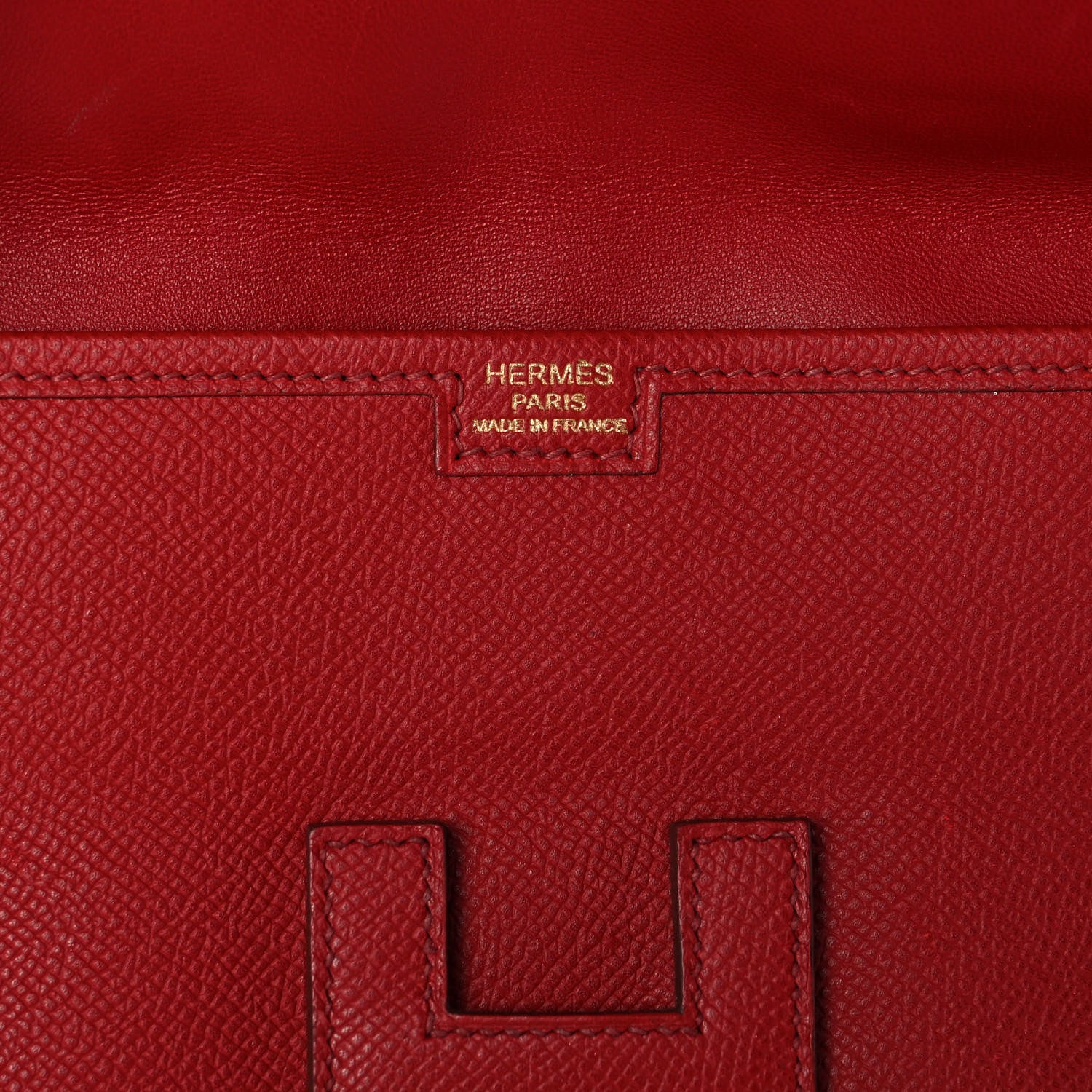 Hermes Epsom Jige Elan 29 Clutch Rouge Garance 6 of 11
