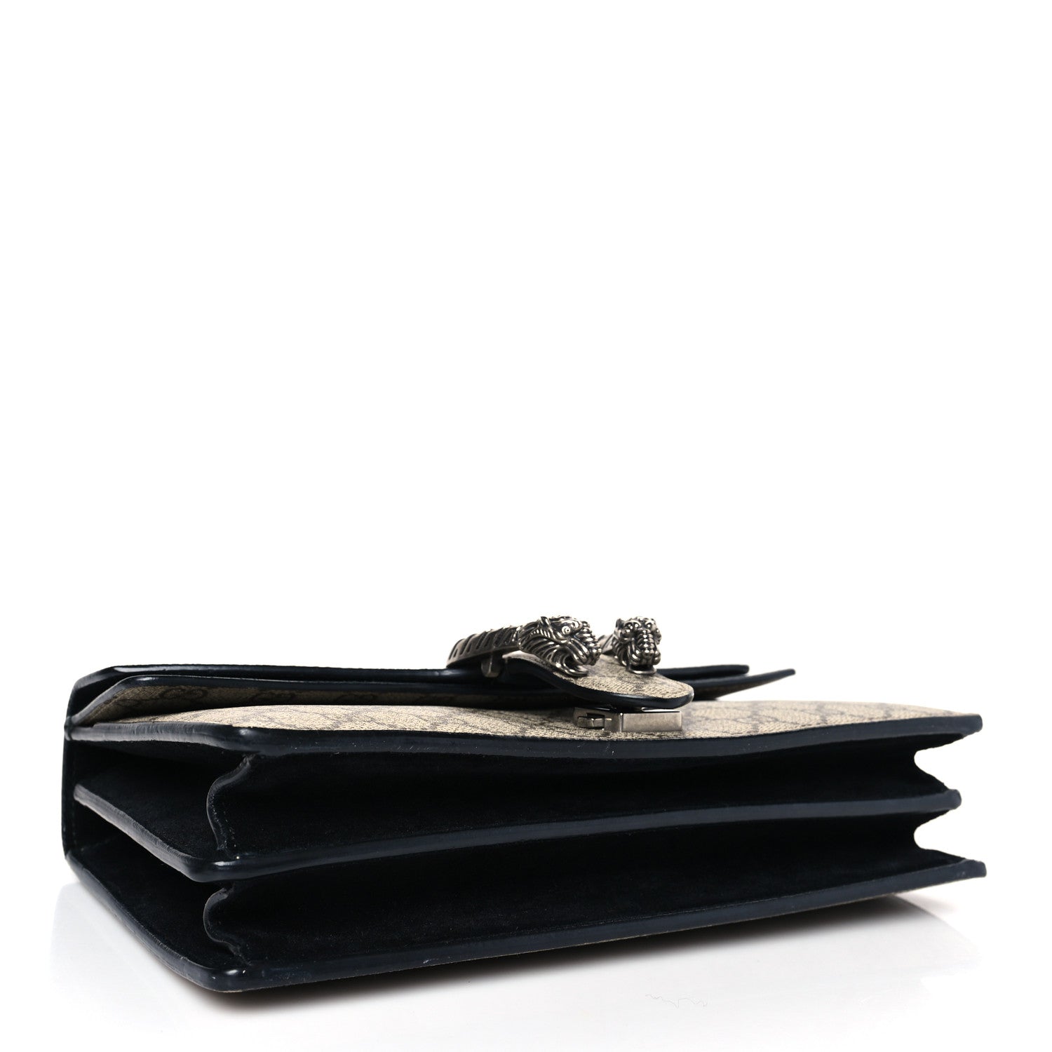Gucci GG Supreme Monogram Small Dionysus Shoulder Bag Black 4 of 9