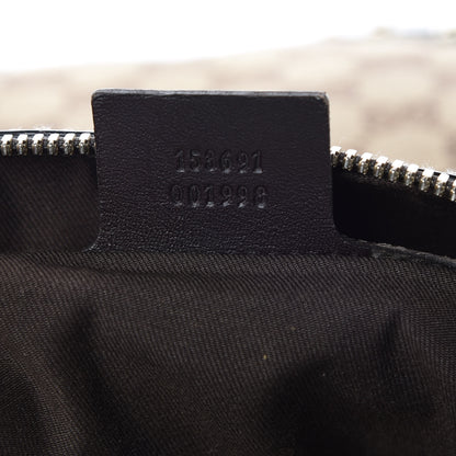 Gucci Monogram Web Pelham Studded Shoulder Bag Brown 8 of 10